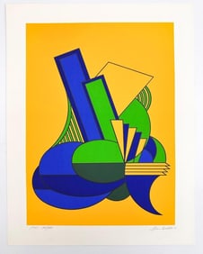 Fran DeBellas (1942-1987) Lithograph on Paper, 1970
