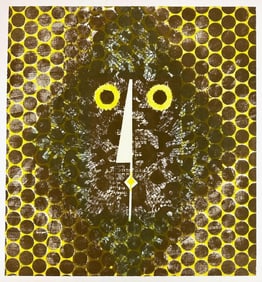 Ernst Leyden (1892-1969) Pencil Signed Lithograph, Baumgeist, 1967