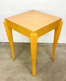 Dakota Jackson Blonde Wood Side Table