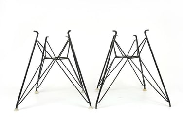 2-Pc Original Vintage Eiffel Bases