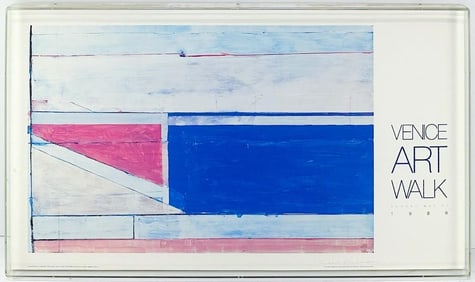 Richard Diebenkorn (1922-1993) Signed Poster, Venice Art Walk