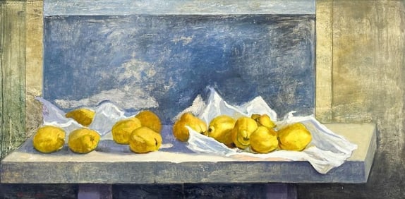 Pablo Cristian Taboada (1955-2015) Oil on Board, Quince