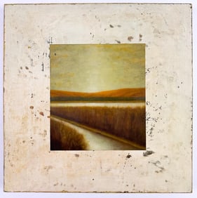 Wade Douglas Hoefer (1951-2020) Oil on Panel, AURA, 1996