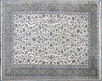 Fine Vintage Handwoven Persian Wool Rug 10x13