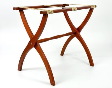 Vintage Luggage Rack Stand