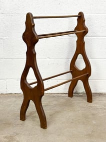 Antique Quilt Rack Stand