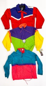 Lot of 3 Vintage Winter Outerwear The North Face, Nevica, Woolrich