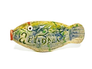 Liisa Rahkonen Studio Pottery Stoneware Fish Abundance Rattle