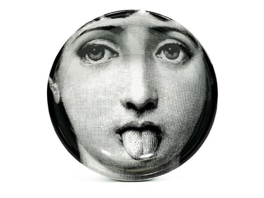 Fornasetti Porcelain Tema E Variazioni Ashtray