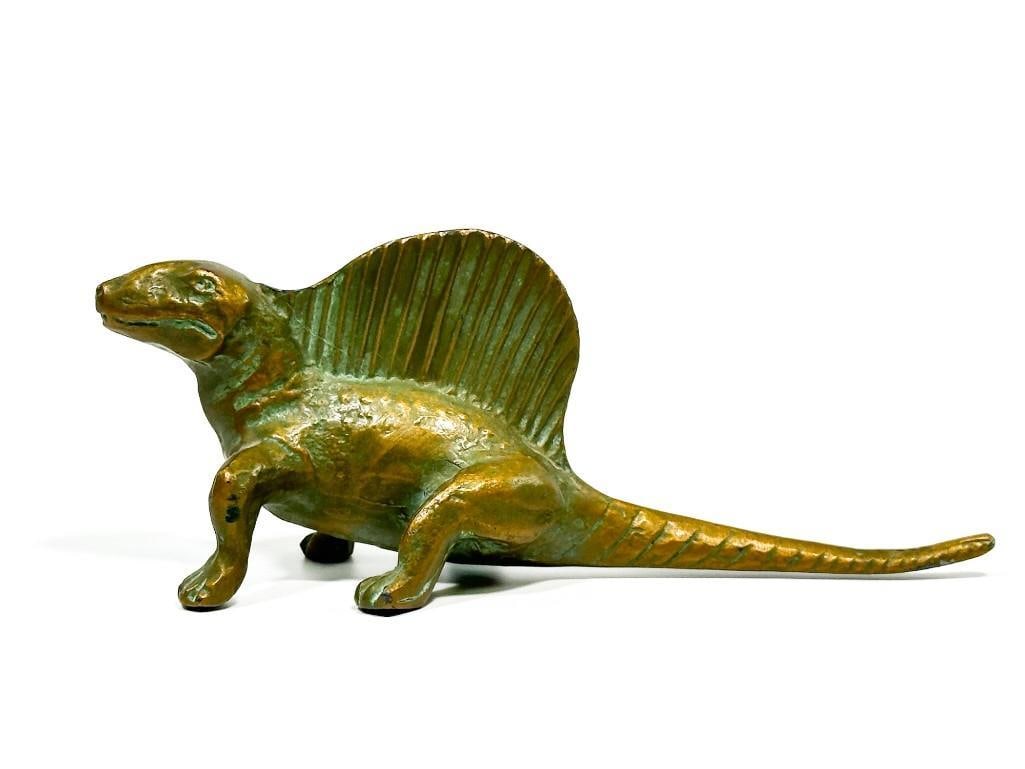 Large SRG Cast Metal Dimetrodon Dinosaur (1 of 5)