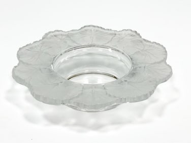 Lalique Crystal Honfleur Bowl 5.75 in.