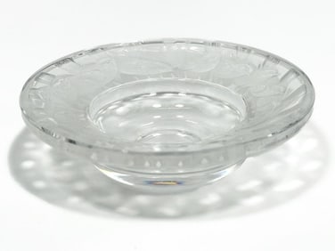 Lalique Crystal Irene Ashtray 3.75 in.