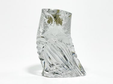 Waterford Crystal Owl