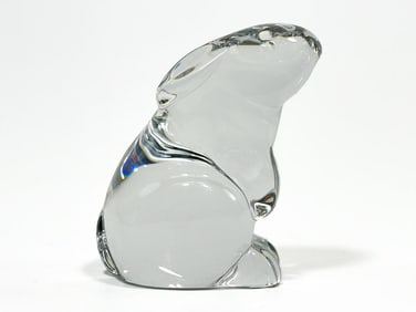 Baccarat Crystal Rabbit Figure