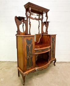 Art Nouveau Parlor Cabinet