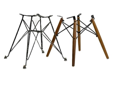 2-Pc Aftermarket Bases, 1 Eiffel Base And 1 Dowel Base