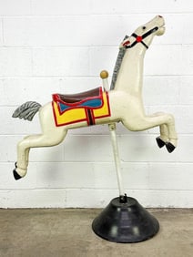 Wooden Painted Carousel Horse