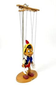 Vintage 1990s Pinocchio Marionette by Mattel