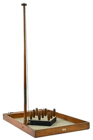 John Jaques London Antique Skittle Game