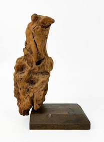 Bird Shaped Abstract Driftwood Sculpture