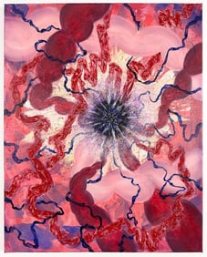 Michael Hunt (b. 1969) Oil on Canvas, Abstract