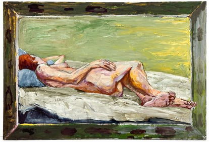 Martin Lubner (1929-2016) Oil on Canvas, Gabrielle Venice, 1990