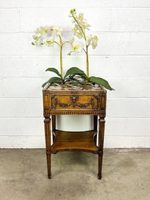 Antique Louis XV Marble Plant Stand