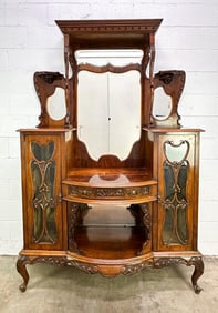 Art Nouveau Parlor Cabinet