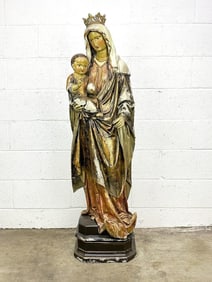 Creative Co-Op Magnesia Vintage Reproduction Madonna and Jesus