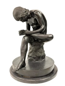 Vintage Bronze Spinario Sculpture
