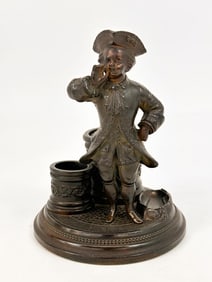 Vintage Ceramic Inkwell