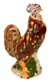 Antique Porcelain Rooster