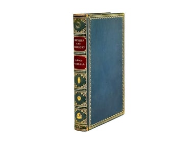 Lewis Carroll Rhyme? And Reason? 1888 Saborski and Sutcliffe Binding