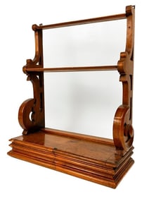 Antique Wooden Hanging Shelf