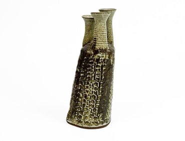 Stephani Gruenberg (20th Century) Studio Pottery Stoneware Vase