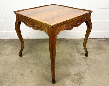 French Provincial Style Side Table w/ Drawer