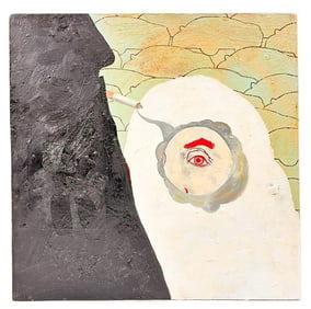 Ryan Callis (21st Century) Oil on Canvas, They Live Life Like it’s a Hobby, 2006