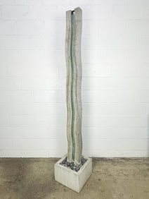 Paul Chilkov 7 ft Waterfall Sculpture