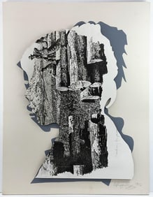 Allen Ruppersberg (b. 1944) Mixed Media Pencil Signed 1982