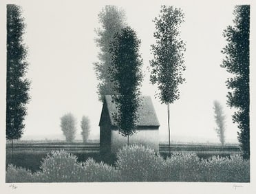 Robert Kipniss (b.1931) Pencil Signed Lithograph 152/260