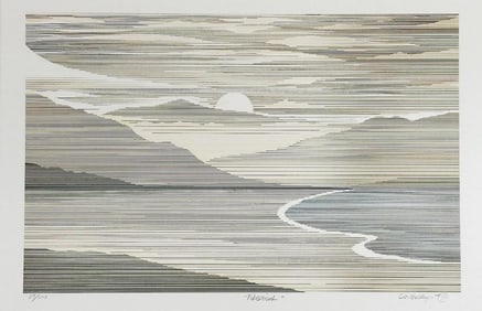 Marcus Uzilevsky (1937-2015) Serigraph 85/100 Tiberius