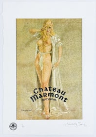 Fairchild Paris Chateau Marmont Alberto Vargas Contemporary Lithograph