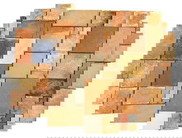 Large Lot of 50+ Antique Batchelder Arts & Crafts Terracotta Tiles