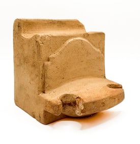 Single Batchelder Arts & Crafts Terracotta Tile Toothbrush Holder