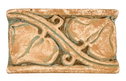 Single Batchelder Arts & Crafts Terracotta Tile