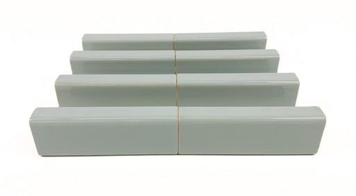 Lot of 23 Vintage 1940’s Ceramic Tile Trim