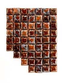 Lot of 55+ Antique Malibu Potteries Ceramic Pillow Tiles