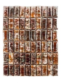 Lot of 115+ Antique Malibu Potteries Ceramic Pillow Tiles