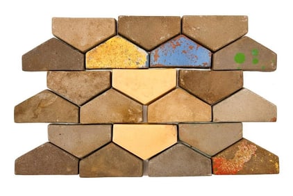 Large Lot of 200+ Batchelder Arts & Crafts Terracotta Tile