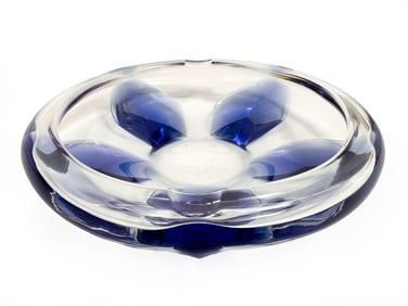 Lalique Crystal Cap Ferrat Ashtray